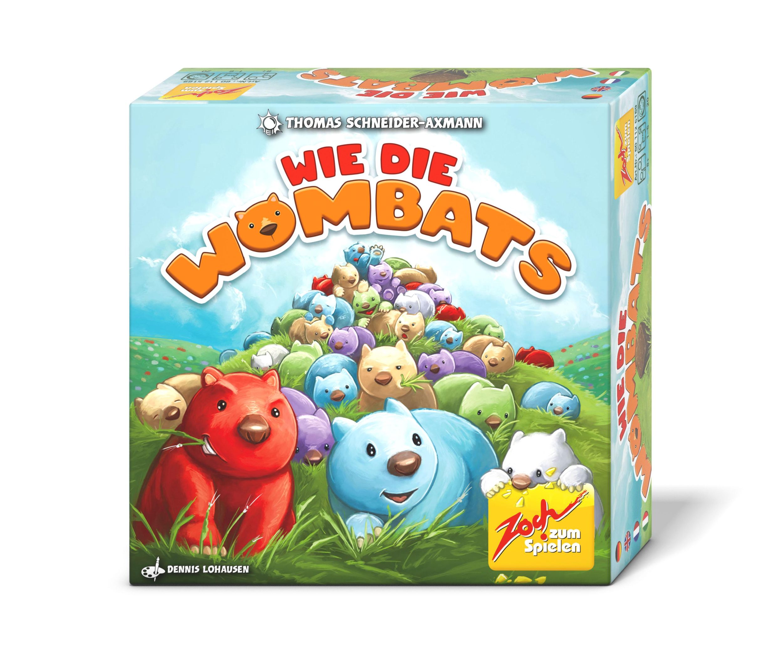 Cover: 4015682051697 | Wie die Wombats | Spiel | 601105169 | Deutsch | 2023 | Zoch