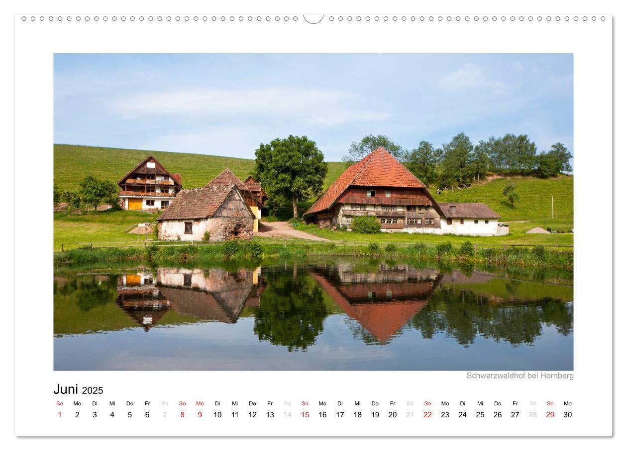 Bild: 9783435817375 | Schwarzwald 2025 (Wandkalender 2025 DIN A2 quer), CALVENDO...