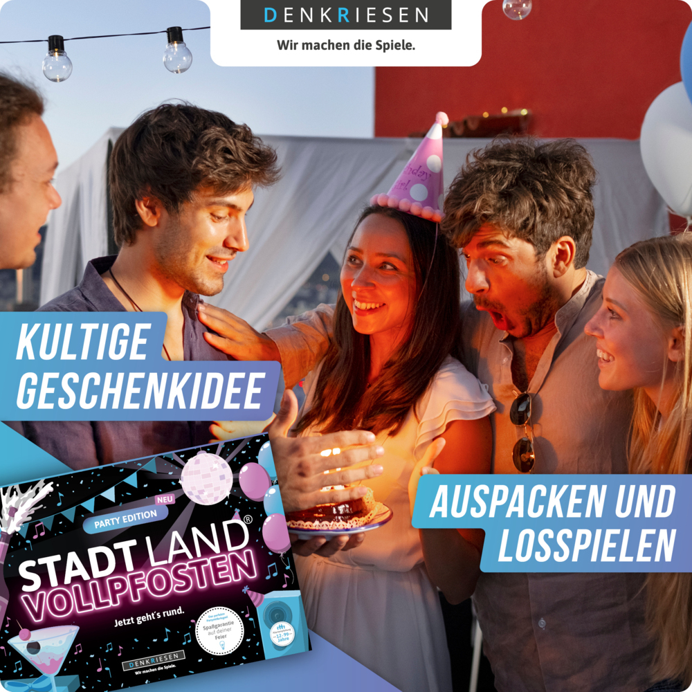 Bild: 4260528093908 | DENKRIESEN - STADT LAND VOLLPFOSTEN® - PARTY EDITION - "Jetzt...