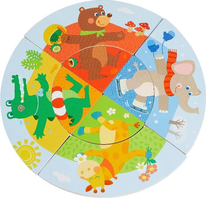 Cover: 4010168246918 | HABA Legespiel Tierische Jahreszeiten (Kinderspiel) | Spiel | 304912