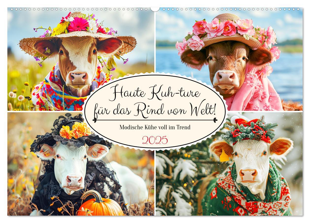 Cover: 9783435247066 | Haute Kuh-ture für das Rind von Welt! Modische Kühe voll im Trend...