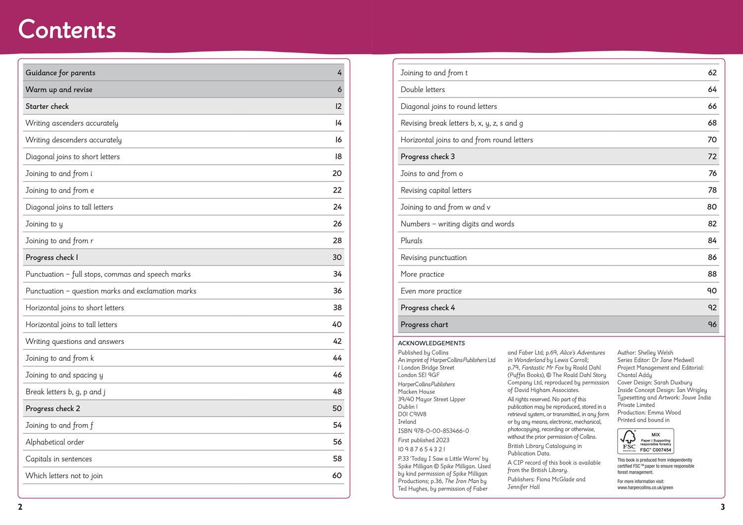 Bild: 9780008534660 | Year 3 Handwriting Targeted Practice Workbook | Ideal for Use at Home