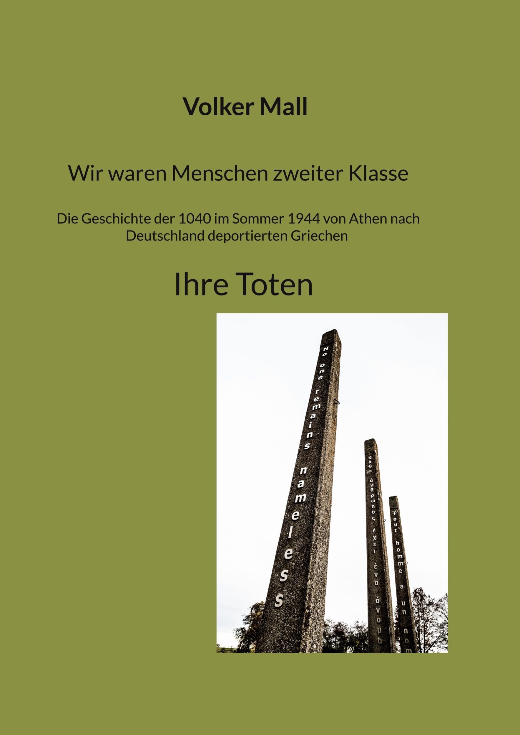 Cover: 9783759758668 | Wir waren Menschen zweiter Klasse. Die Geschichte der 1040 im...