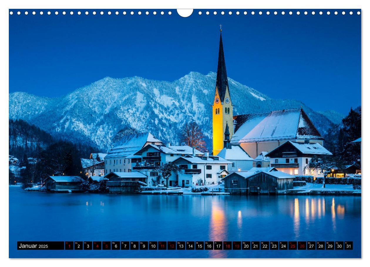 Bild: 9783435448180 | Berge. Alpenseen (Wandkalender 2025 DIN A3 quer), CALVENDO...