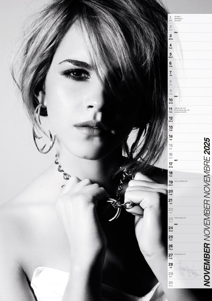 Bild: 9798893610161 | Emma Watson 2025 | Kalender | 14 S. | Deutsch | 2025