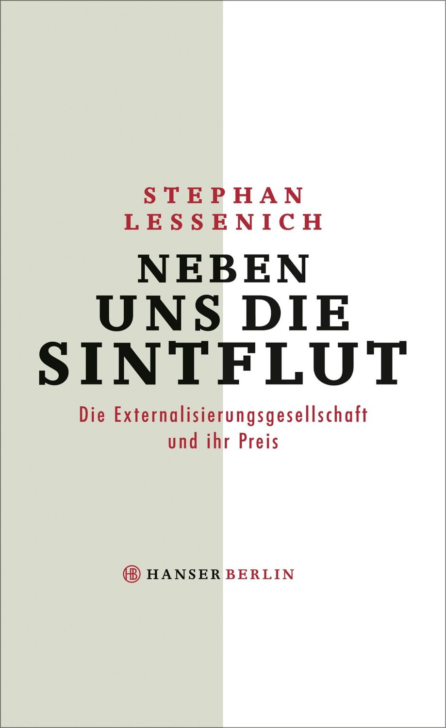 Cover: 9783446252950 | Neben uns die Sintflut | Stephan Lessenich | Buch | 224 S. | Deutsch