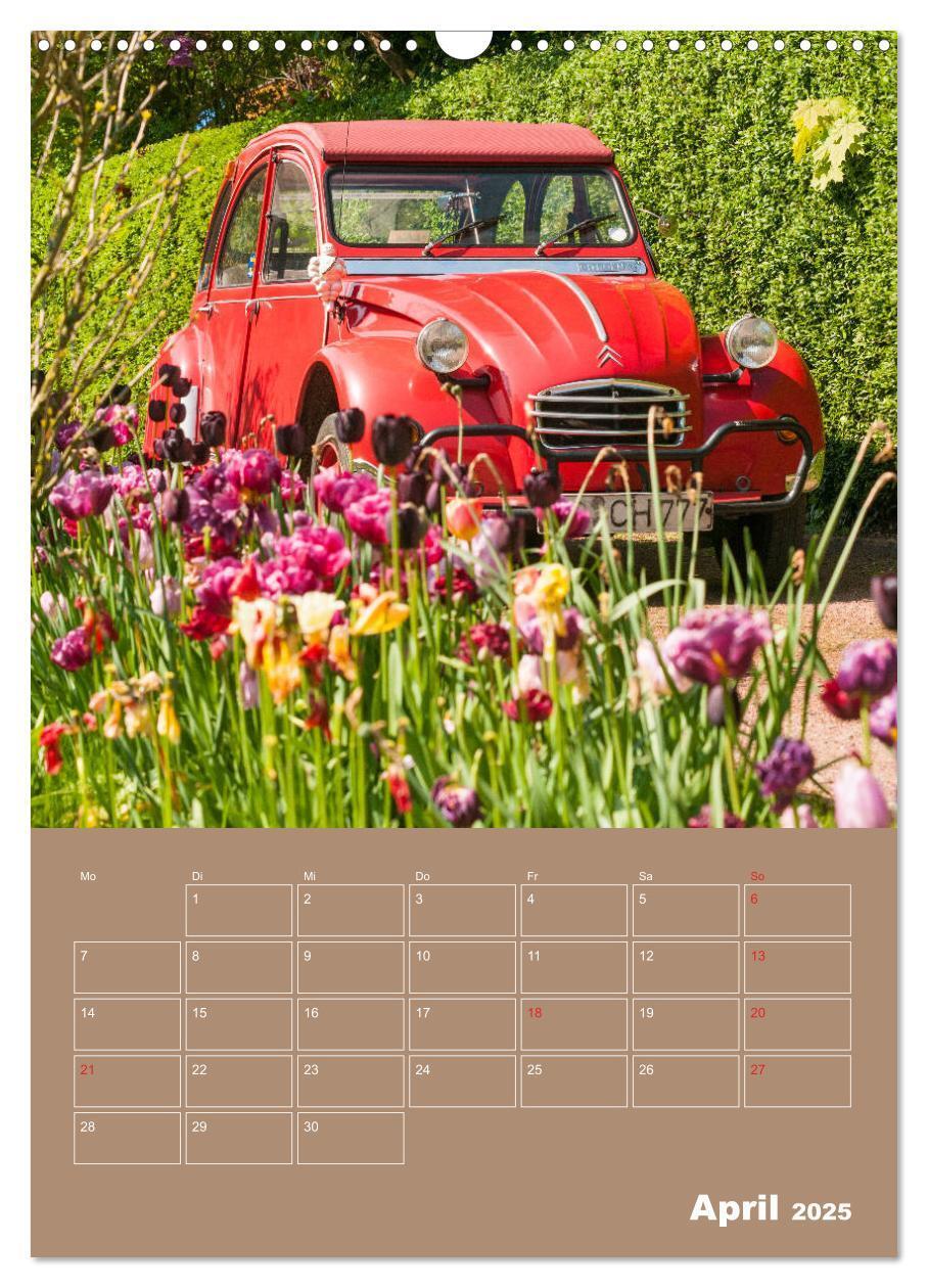 Bild: 9783435955312 | Citroën 2 CV ¿ Flower Power (Wandkalender 2025 DIN A3 hoch),...