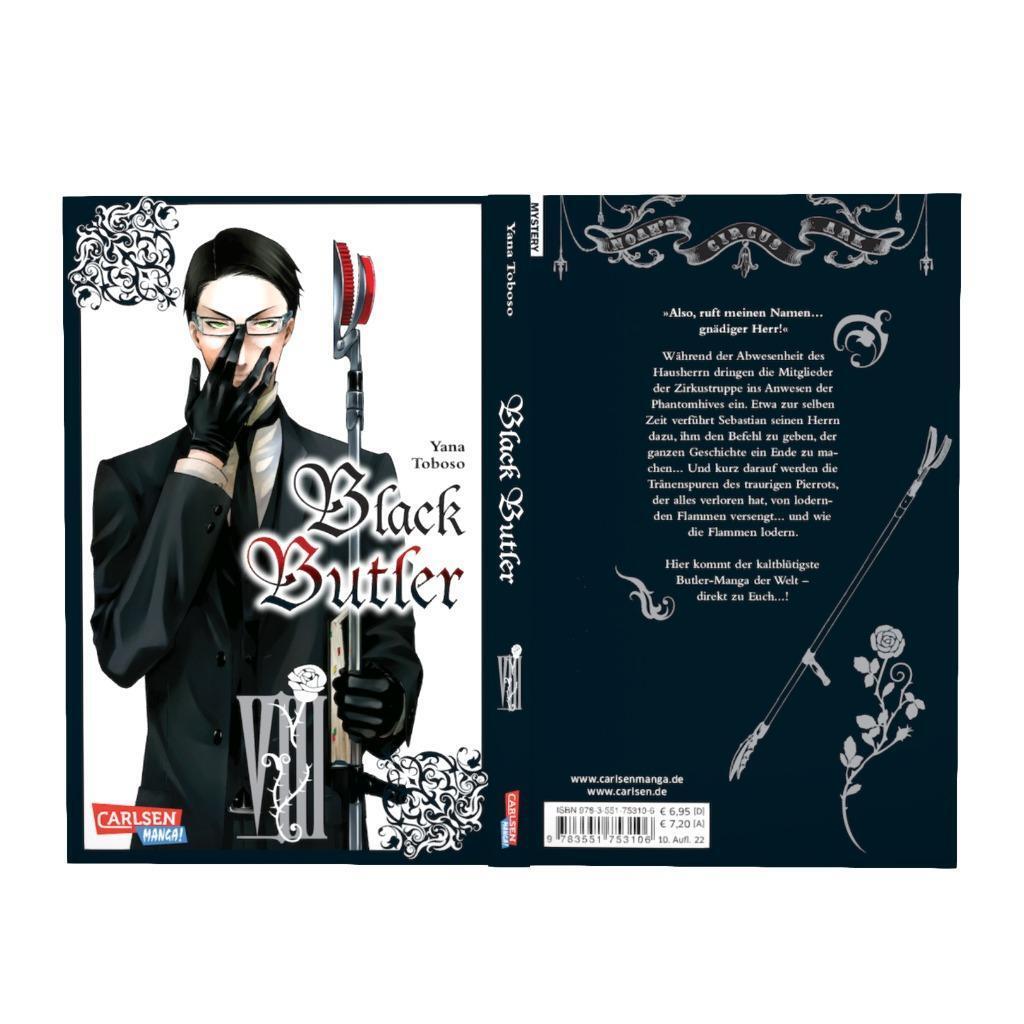 Bild: 9783551753106 | Black Butler 08 | Yana Toboso | Taschenbuch | Black Butler | 178 S.