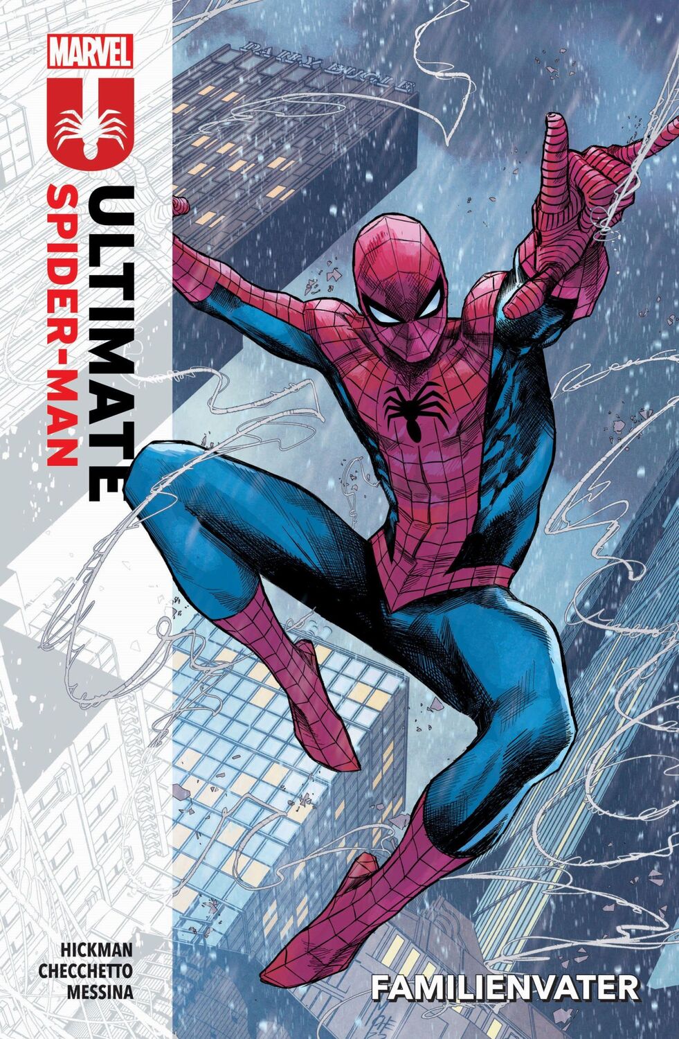 Cover: 9783741638756 | Ultimate Spider-Man | Bd. 1: Familienvater | Jonathan Hickman (u. a.)