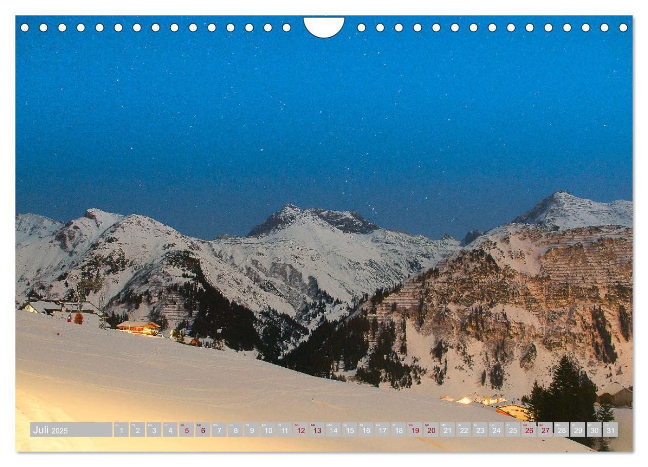 Bild: 9783435111275 | Lech magic of winter (Wandkalender 2025 DIN A4 quer), CALVENDO...