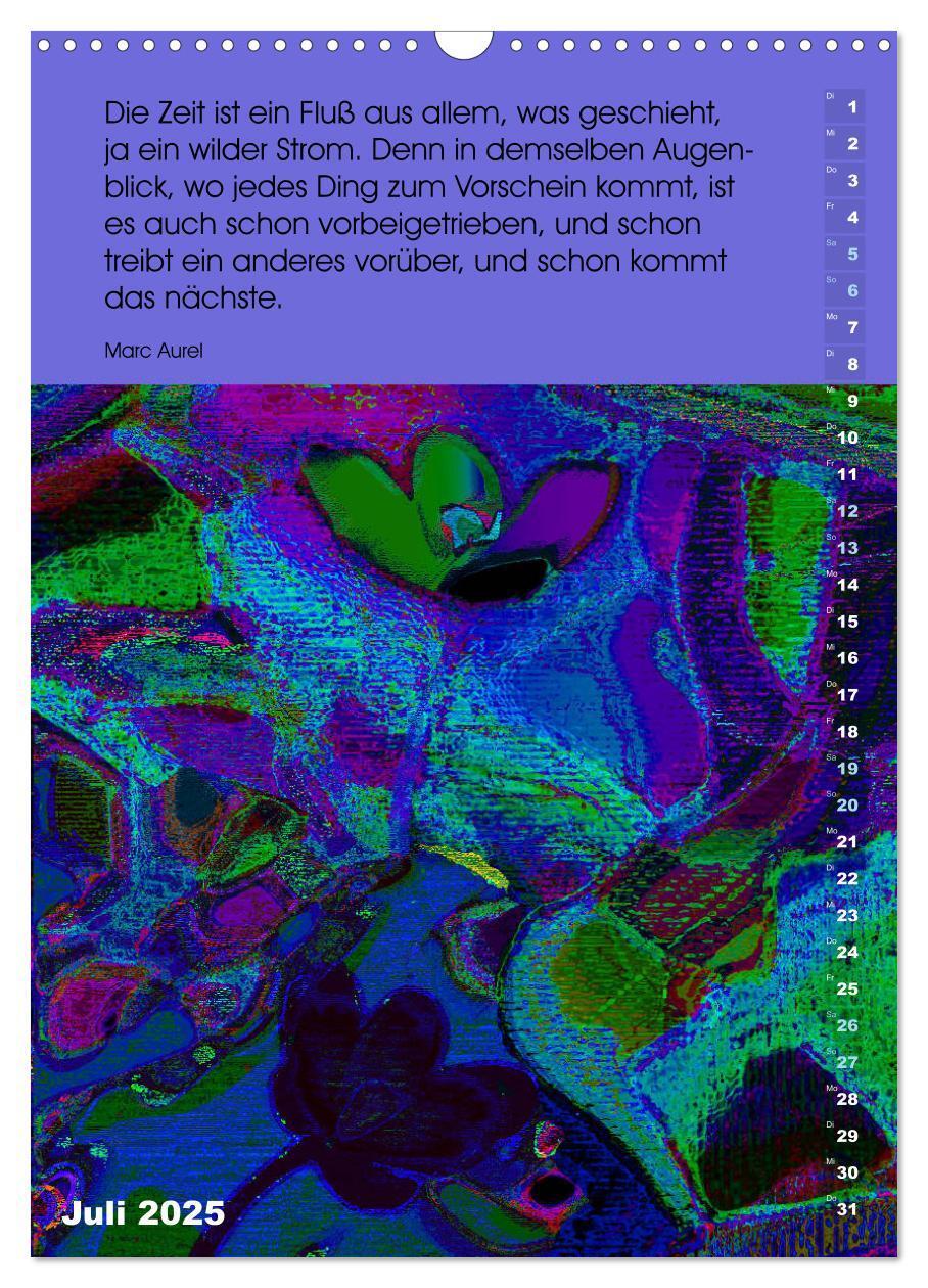 Bild: 9783435966028 | Philosophische Inspirationen Wandkalender 2025 (Wandkalender 2025...