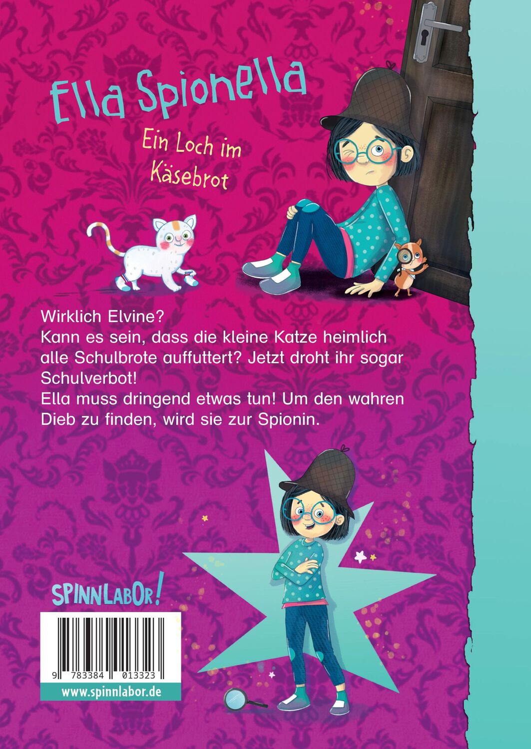 Rückseite: 9783384013323 | Ella Spionella | Ein Loch im Käsebrot | Florentine Hein | Buch | 56 S.