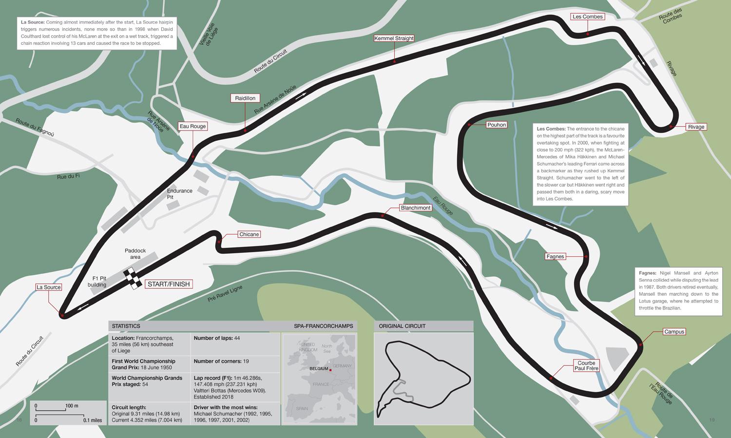 Bild: 9780008554798 | Formula 1 Circuits | Maps and Statistics from Every Grand Prix Track