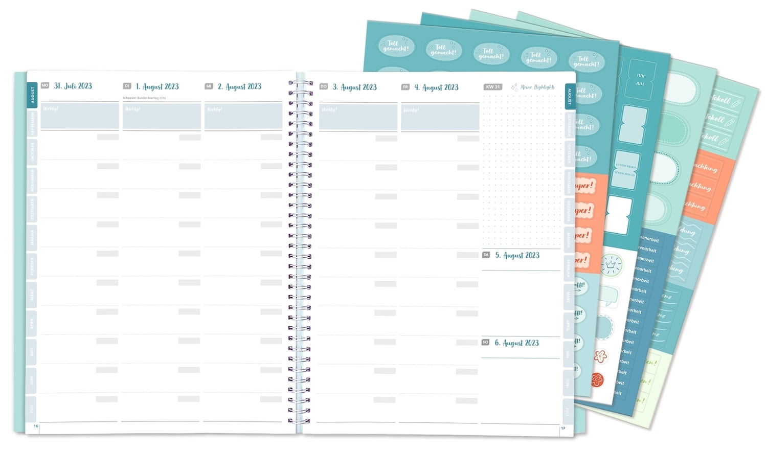 Bild: 9783834662231 | Mein Lehrerplaner - A4+ - Ringbindung - Lehrerkalender für das...