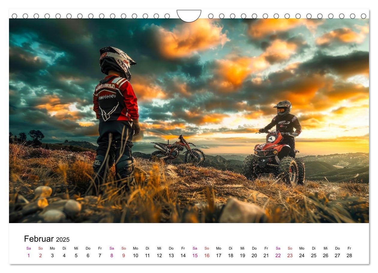 Bild: 9783457146651 | Quad Erlebnisse (Wandkalender 2025 DIN A4 quer), CALVENDO...