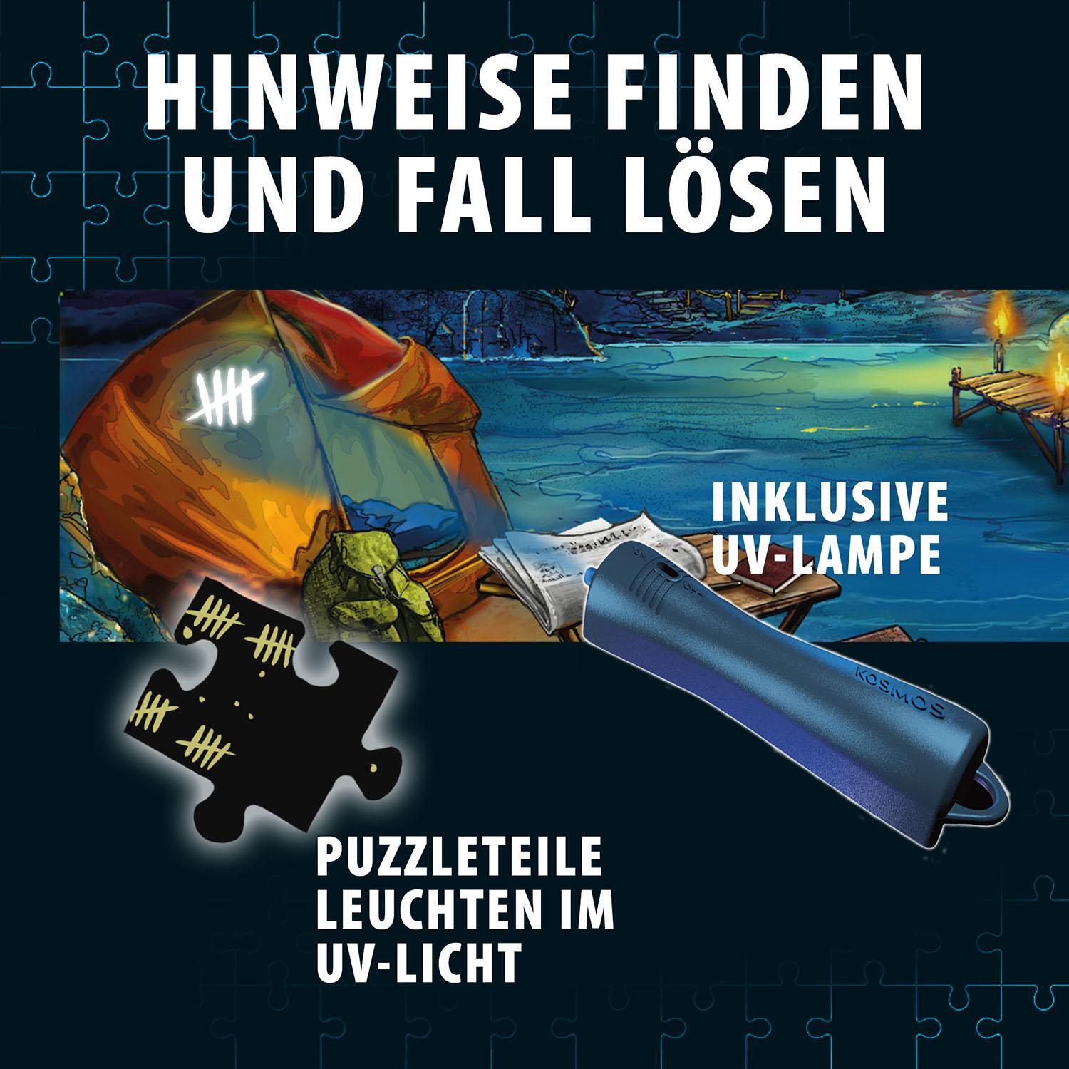 Bild: 4002051684464 | Krimi-Puzzle: Die drei ??? - Das Echo der Finsternis | Spiel | Spiel