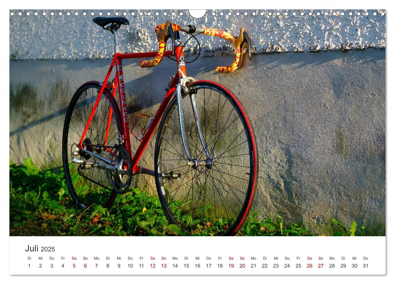 Bild: 9783435018284 | Stahlrenner - Rennrad-Klassiker aus Europa (Wandkalender 2025 DIN...