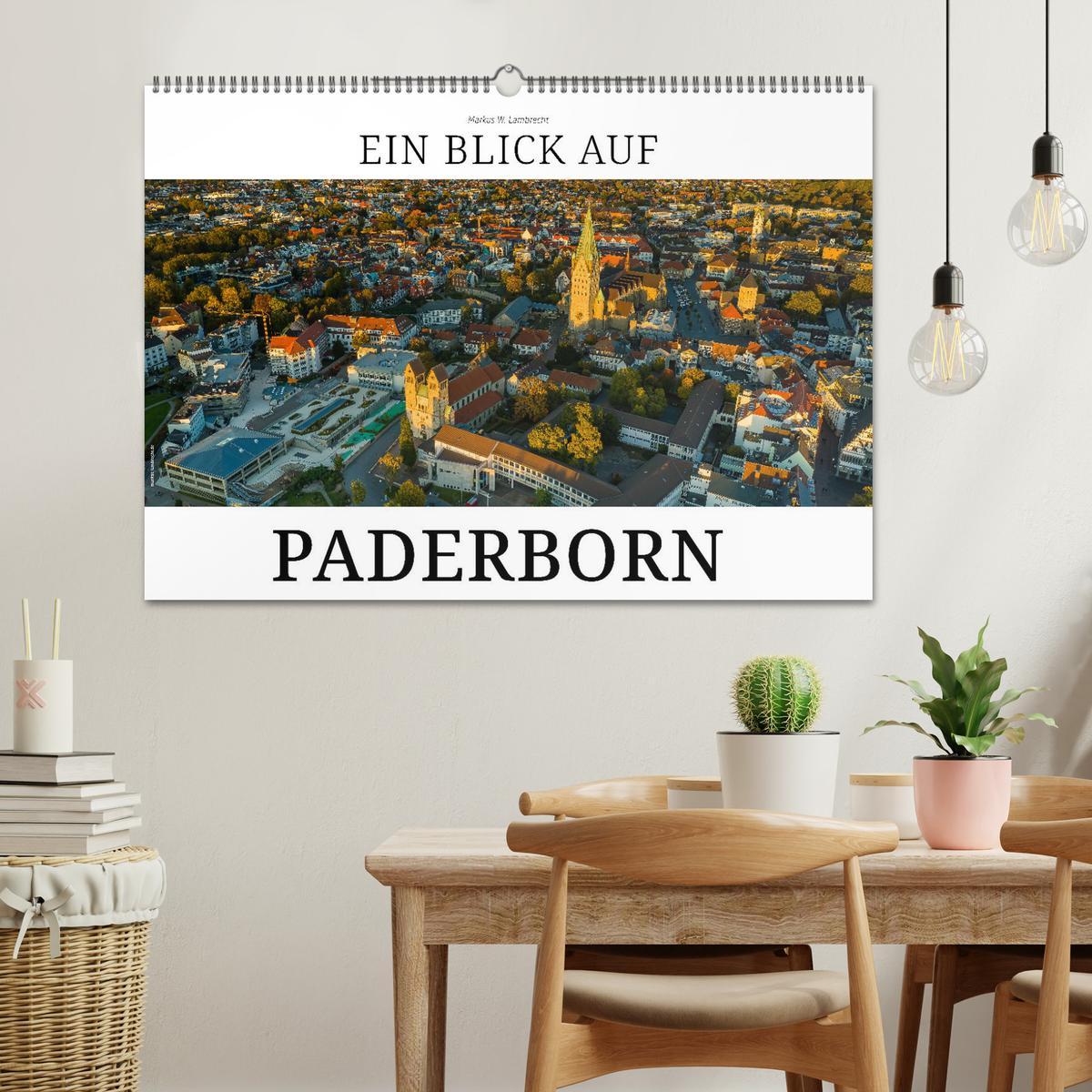 Bild: 9783435500178 | Ein Blick auf Paderborn (Wandkalender 2025 DIN A2 quer), CALVENDO...