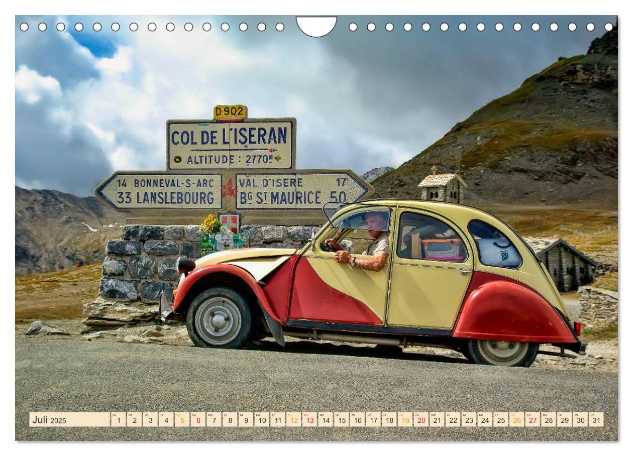 Bild: 9783435573691 | Citroën 2CV - die Ente (Wandkalender 2025 DIN A4 quer), CALVENDO...