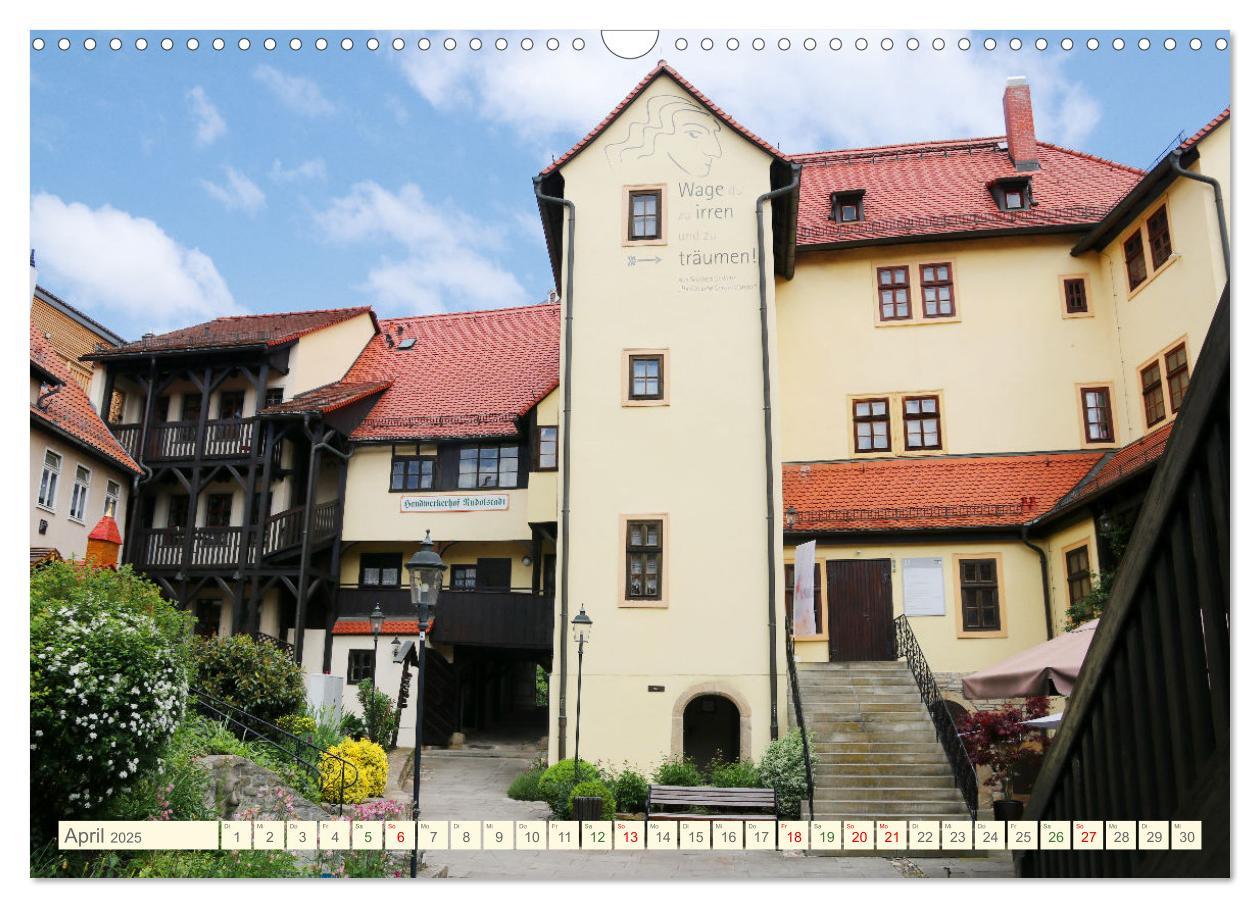 Bild: 9783383898228 | Einladung nach Rudolstadt (Wandkalender 2025 DIN A3 quer), CALVENDO...