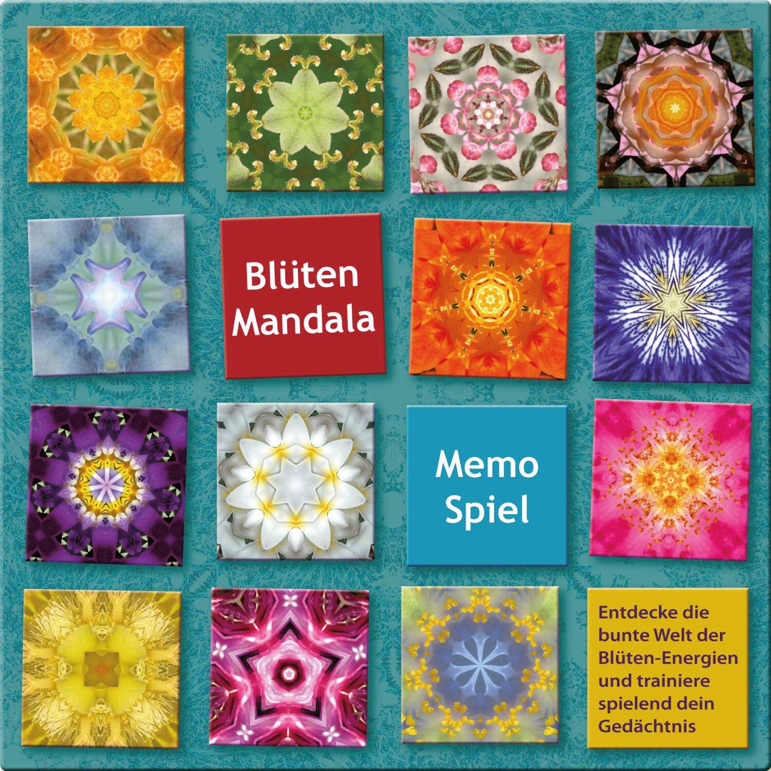 Cover: 9783907246320 | Blüten Mandala Memo Spiel | Sirtaro Bruno Hahn | Spiel | 64 S. | 2020