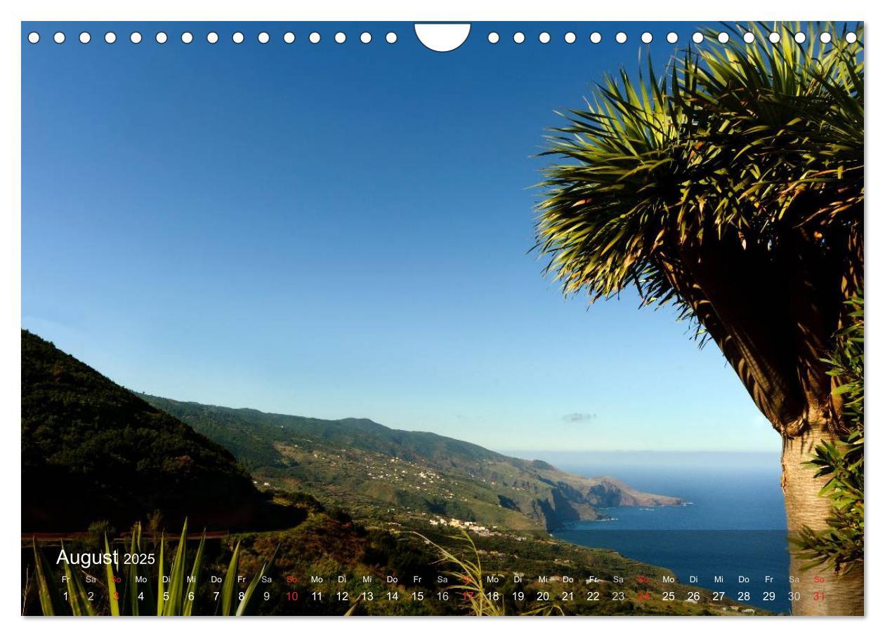 Bild: 9783435741212 | La Palma (Wandkalender 2025 DIN A4 quer), CALVENDO Monatskalender