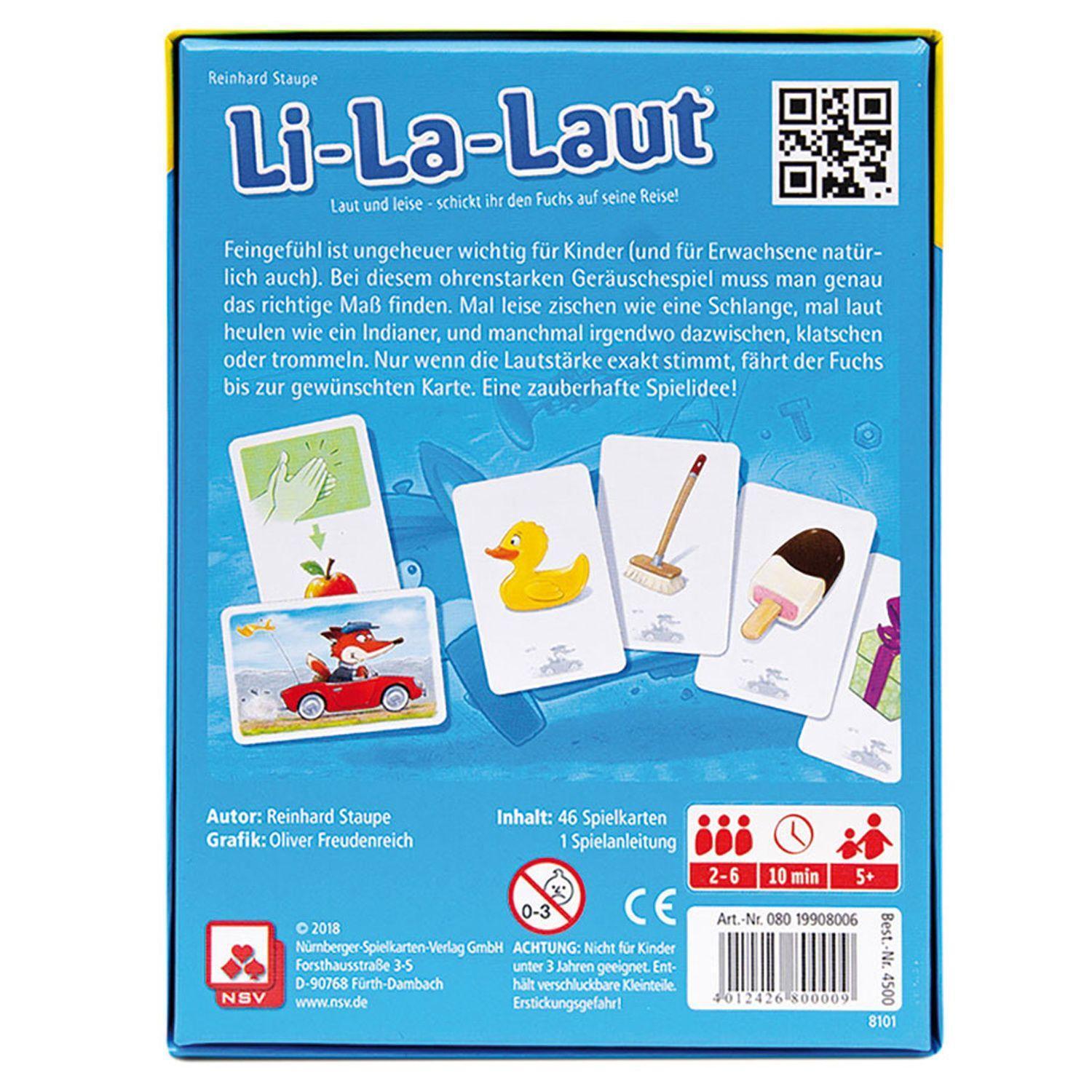 Bild: 4012426800009 | Li-La-Laut | Reinhard Staupe | Spiel | Brettspiel | 4500 | Deutsch