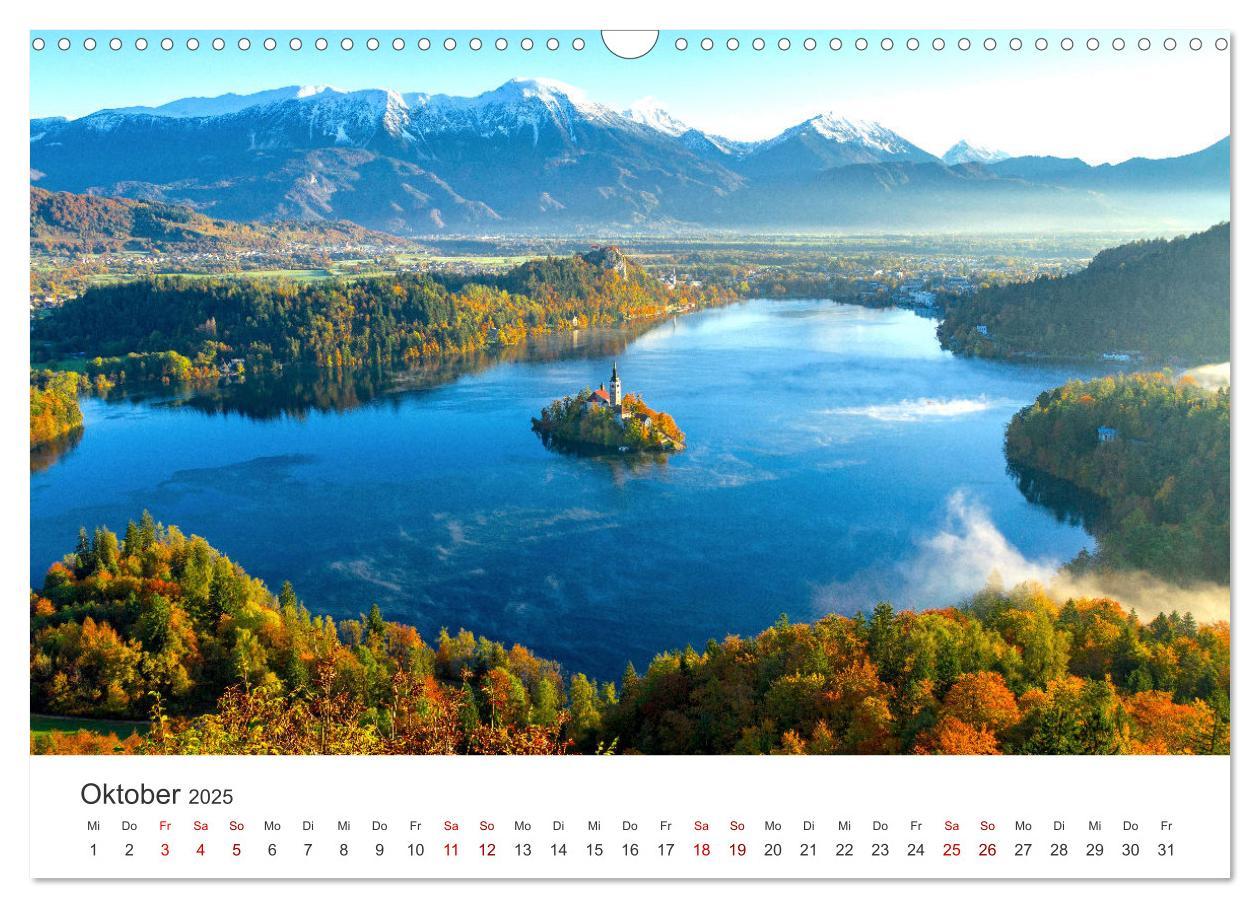 Bild: 9783383933981 | Slowenien - Ein unterschätztes Reiseziel. (Wandkalender 2025 DIN A3...