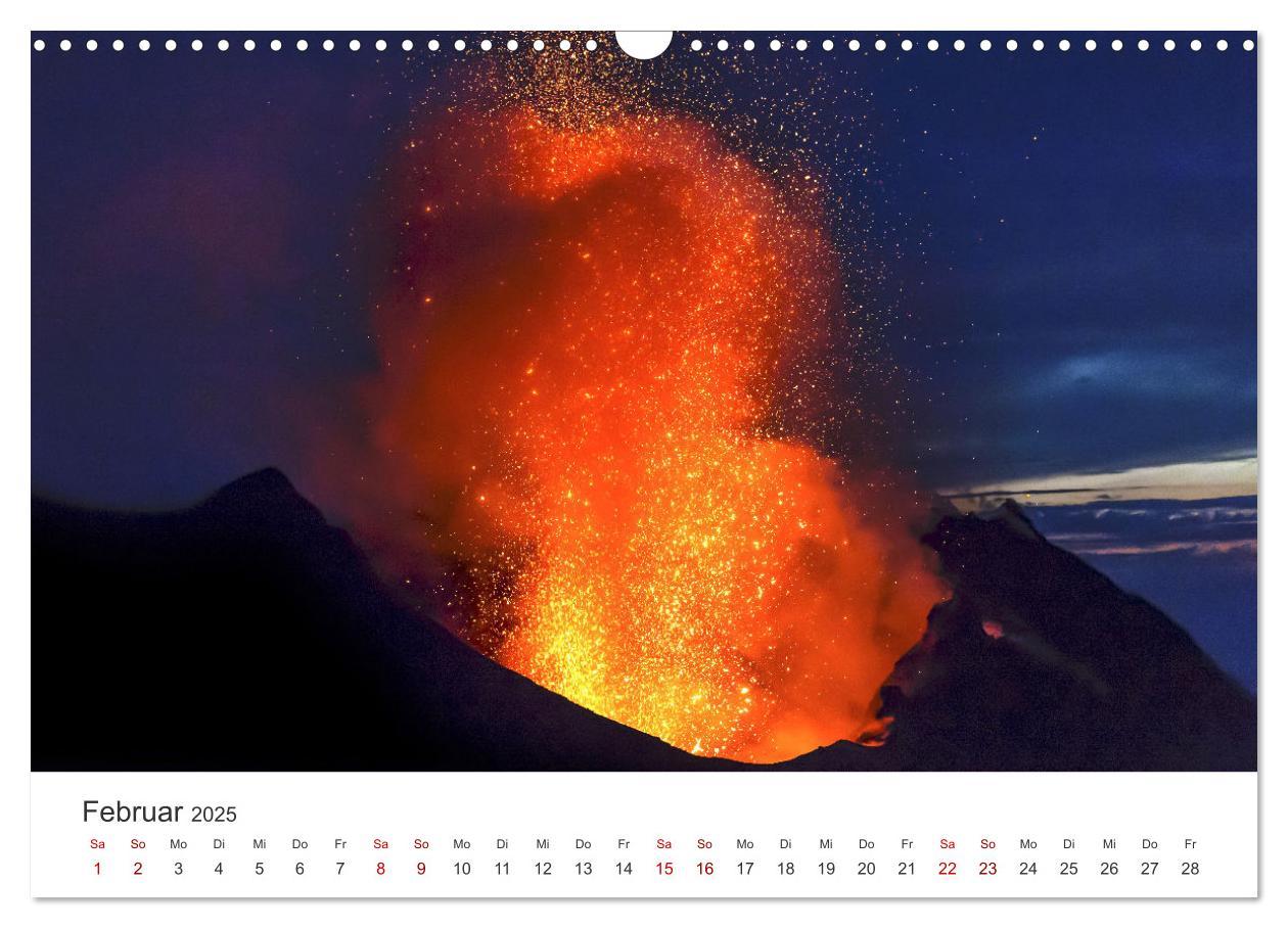 Bild: 9783383941207 | Vulkane - Beeindruckende Feuerberge (Wandkalender 2025 DIN A3...