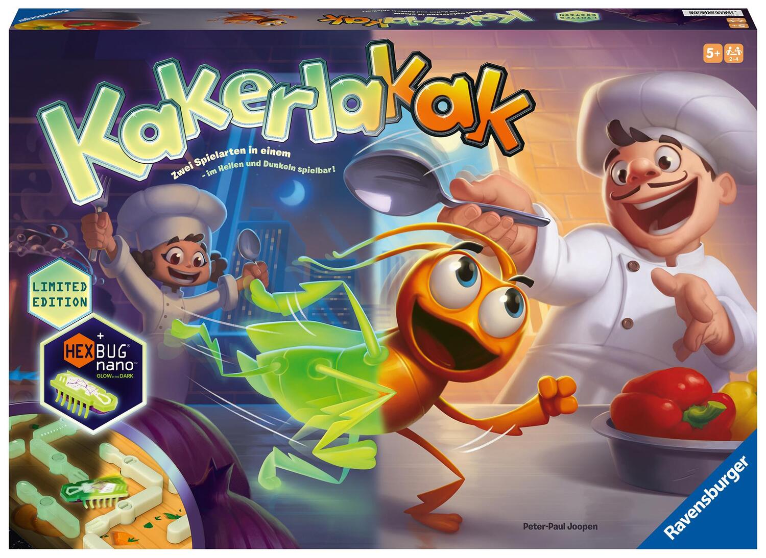 Cover: 4005556209705 | Ravensburger 20970 - Kakerlakak Glow in the dark - Aktionsspiel mit...