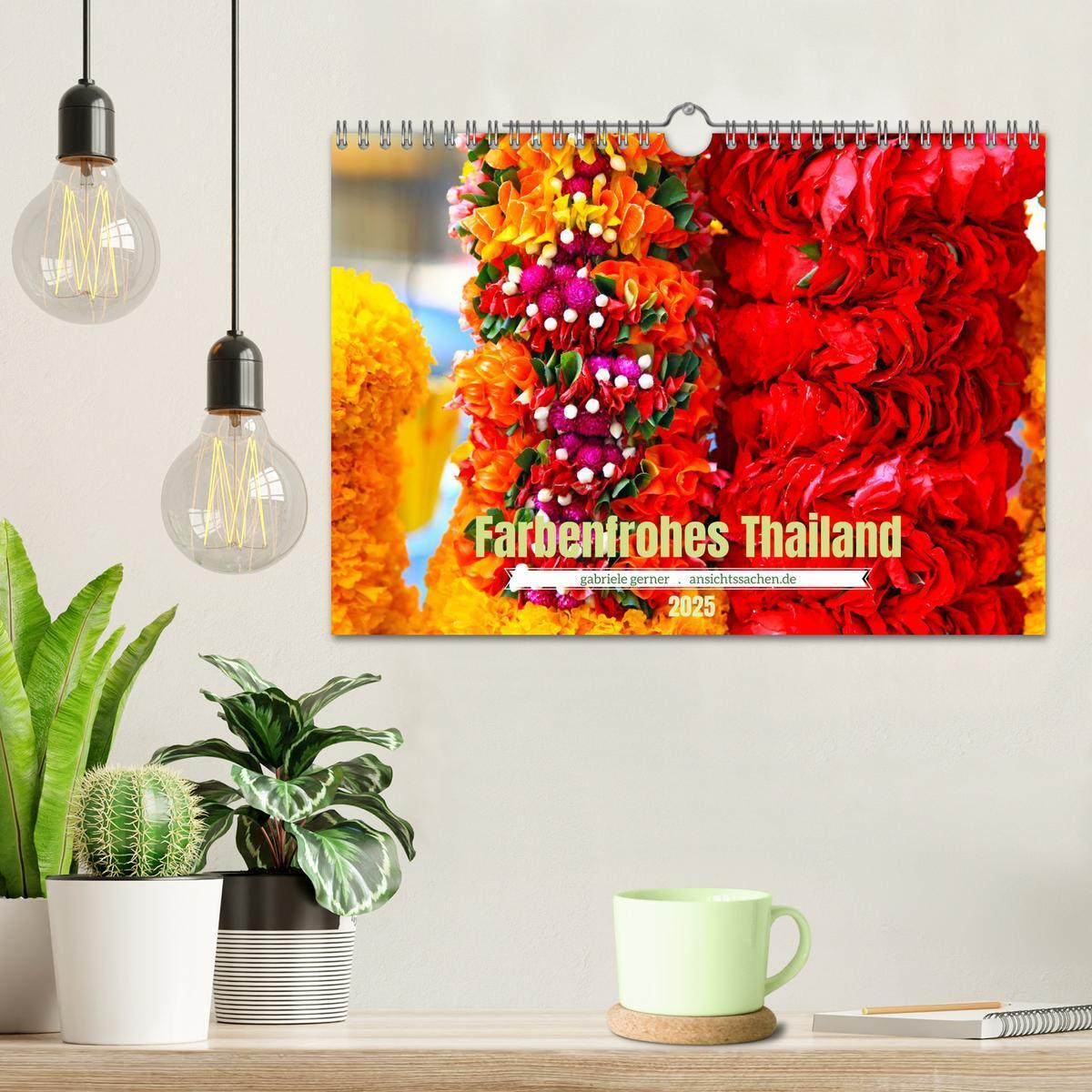 Bild: 9783383952388 | Farbenfrohes Thailand (Wandkalender 2025 DIN A4 quer), CALVENDO...