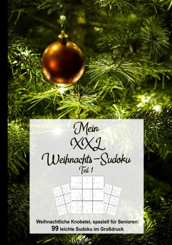 Cover: 9783750201538 | Mein XXL Weihnachtssudoku Teil 1 | Brina Wineridge | Taschenbuch