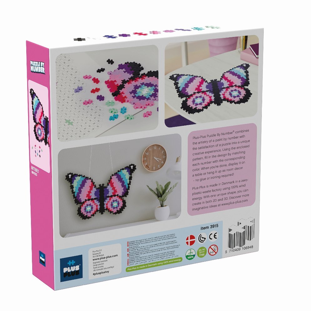 Bild: 5710409106948 | 800 Kreativ Bausteine Puzzle Schmetterling | 9603915 | 2022