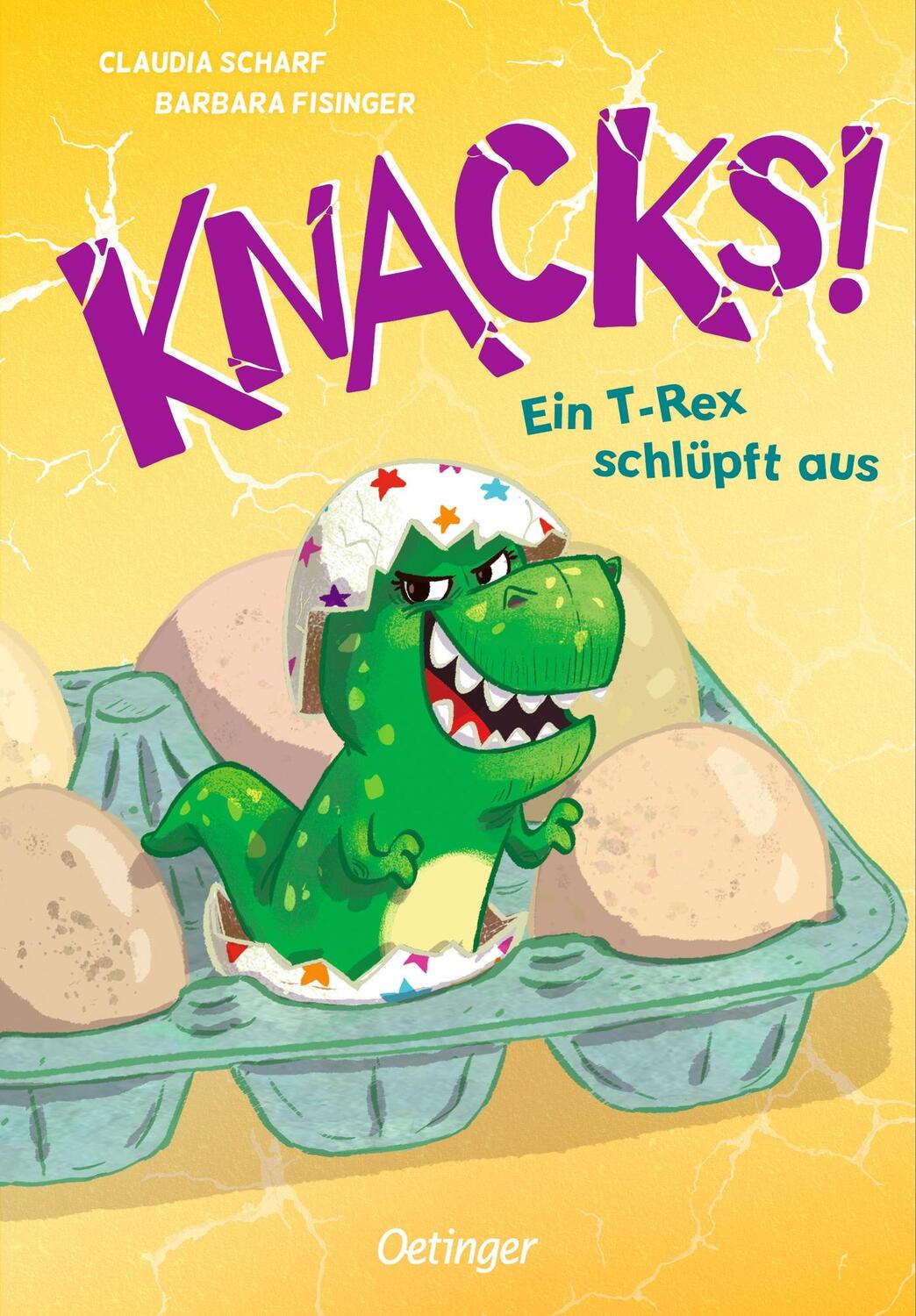 Cover: 9783751205009 | Knacks! 1 Ein T-Rex schlüpft aus | Claudia Scharf | Buch | Knacks!