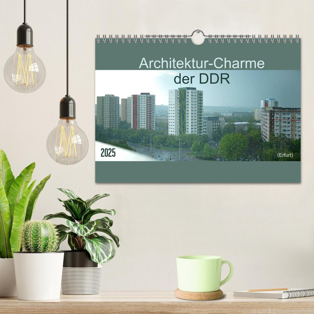 Bild: 9783435711369 | Architektur-Charme der DDR (Erfurt) (Wandkalender 2025 DIN A4...