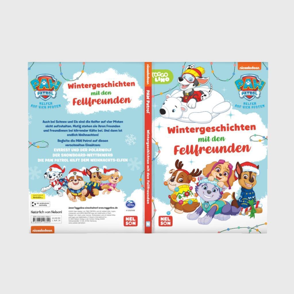 Bild: 9783845126890 | PAW Patrol Geschichtenbuch: Wintergeschichten mit den Fellfreunden