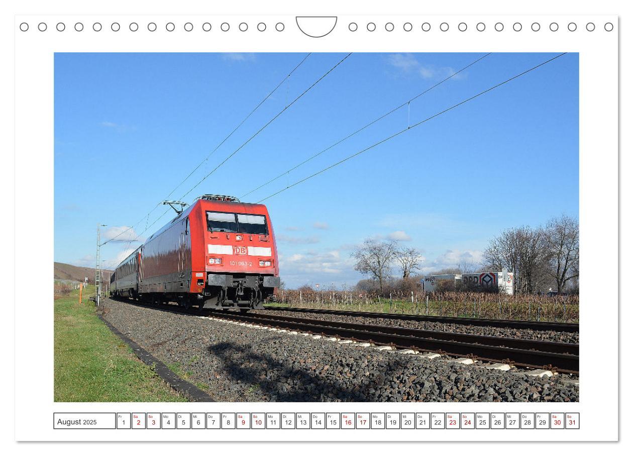 Bild: 9783457176634 | Die Baureihe 101 der Deutschen Bahn (Wandkalender 2025 DIN A4...