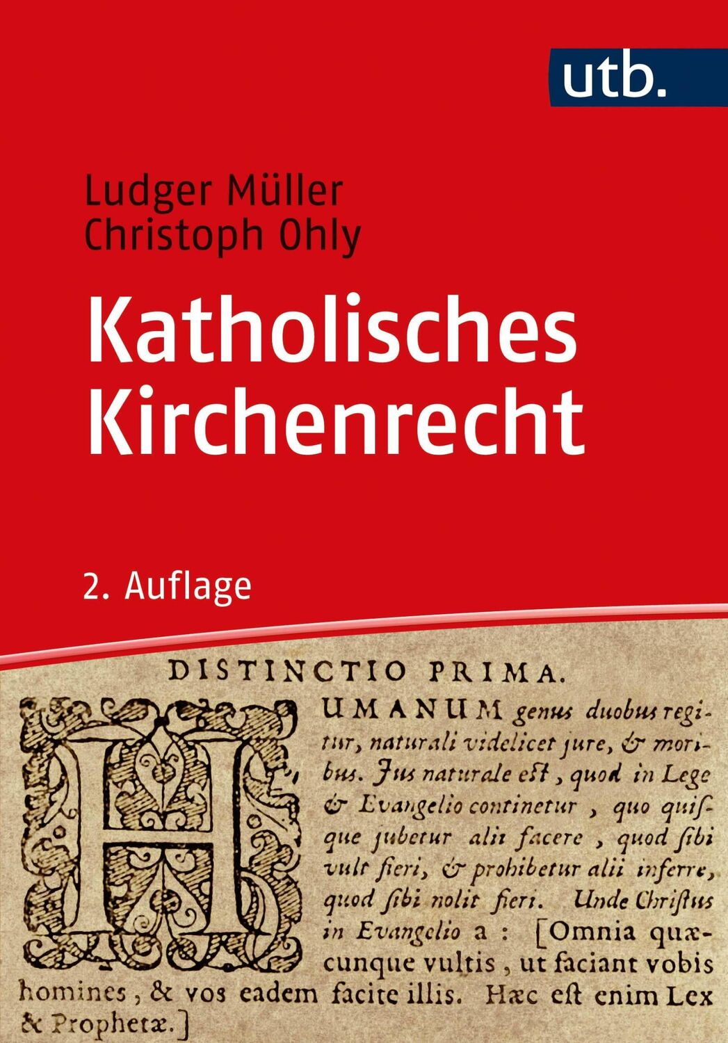 Cover: 9783825258573 | Katholisches Kirchenrecht | Ein Studienbuch | Christoph Ohly (u. a.)