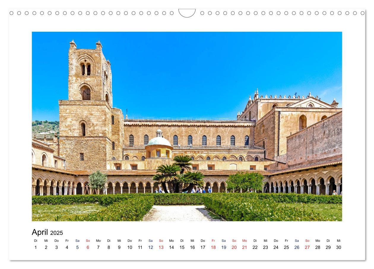 Bild: 9783435317752 | Sizilien - Von Palermo nach Syrakus (Wandkalender 2025 DIN A3...