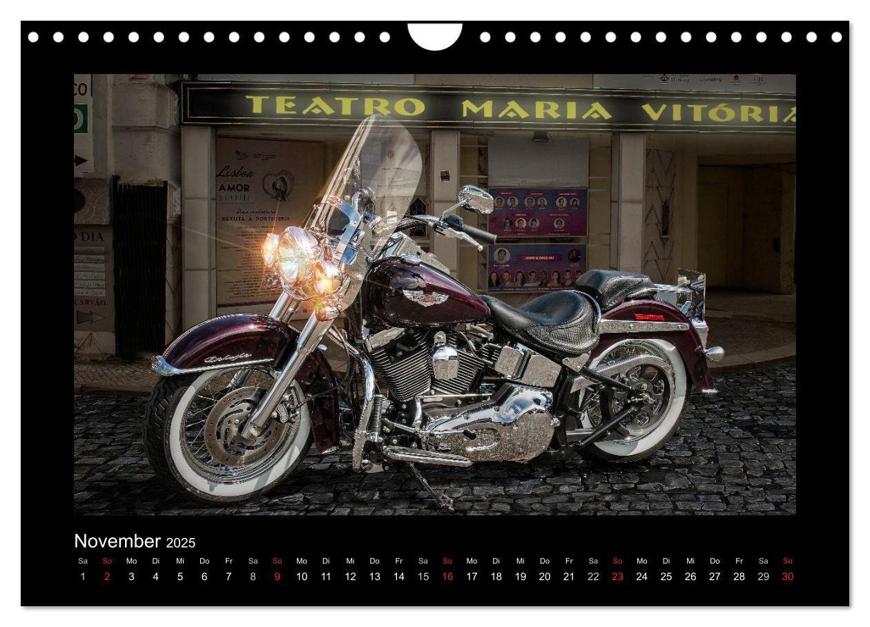 Bild: 9783435709342 | Motorrad-Träume ¿ Chopper und Custombikes (Wandkalender 2025 DIN A4...