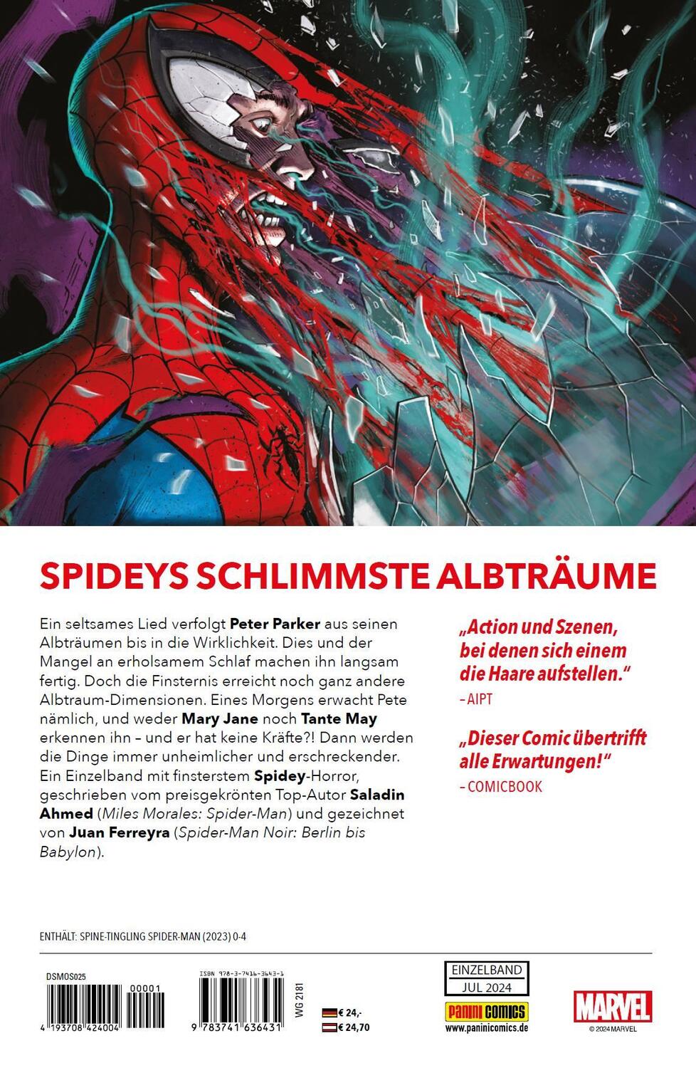 Rückseite: 9783741636431 | Spider-Man: Im Netz des Grauens | Saladin Ahmed (u. a.) | Taschenbuch