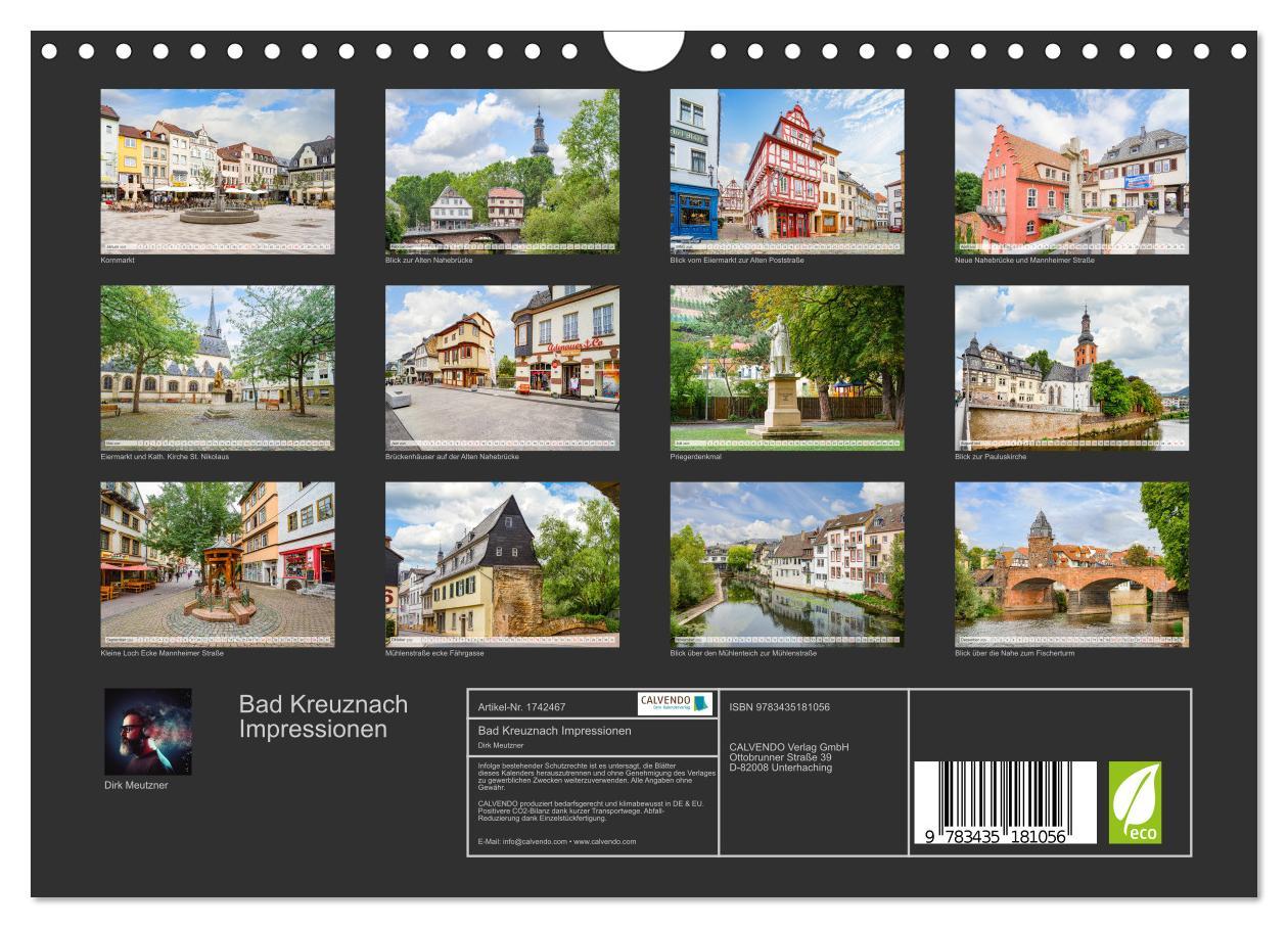 Bild: 9783435181056 | Bad Kreuznach Impressionen (Wandkalender 2025 DIN A4 quer),...