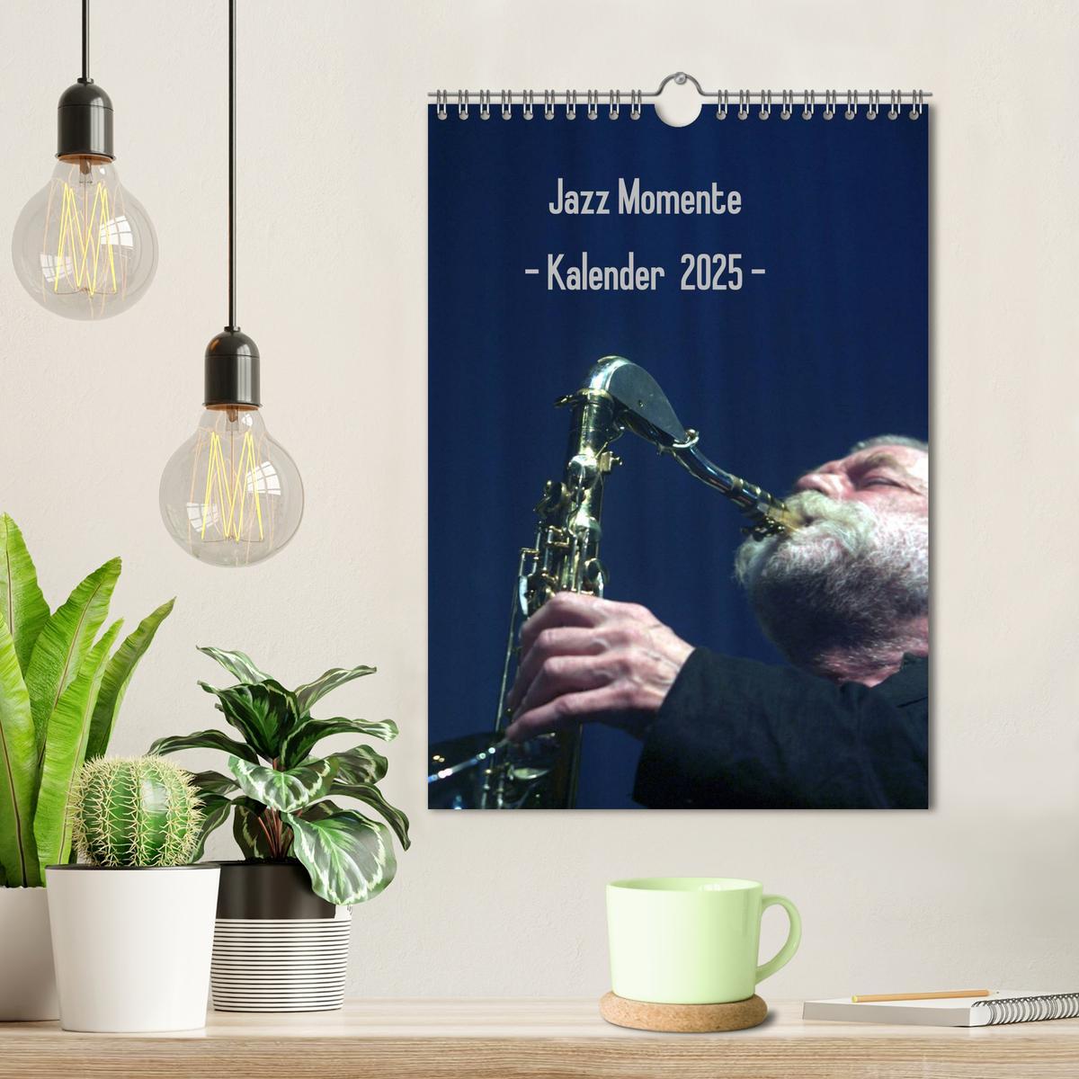 Bild: 9783457050743 | Jazz Momente - Kalender 2025 - (Wandkalender 2025 DIN A4 hoch),...