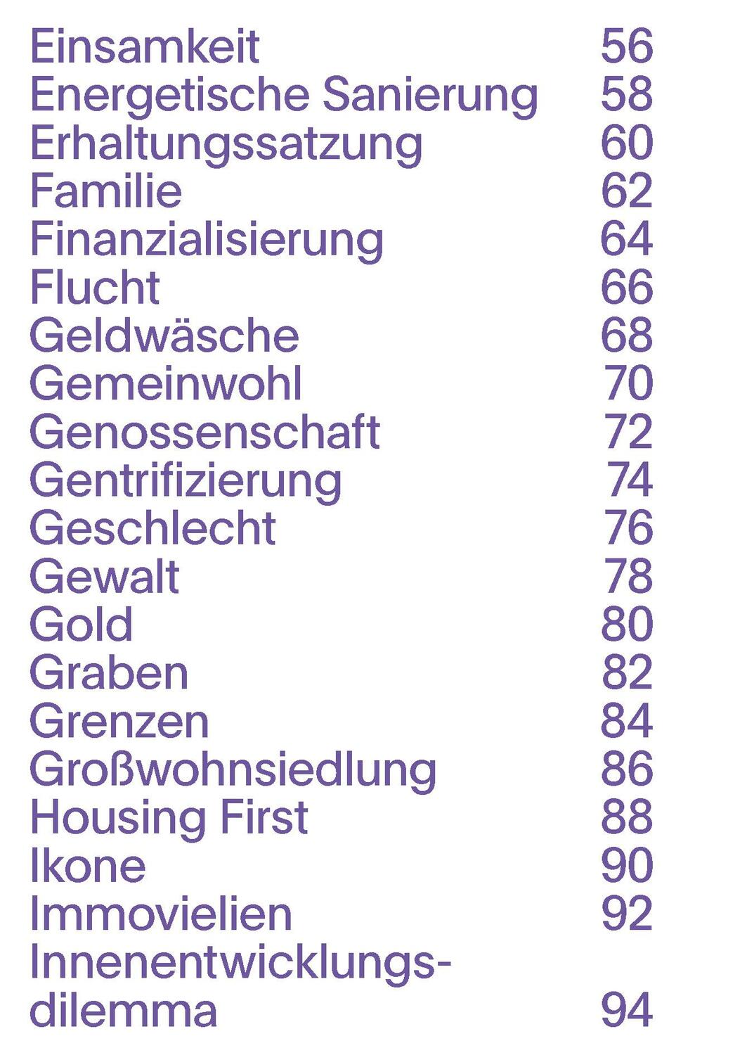 Bild: 9783986120382 | WohnWissen | 100 Begriffe des Wohnens | Carolin Genz (u. a.) | Buch