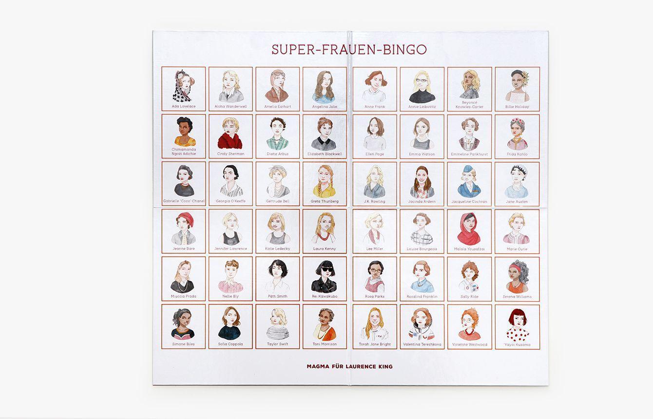 Bild: 9783962441692 | Super-Frauen-Bingo | Laura Bernard | Spiel | 48 S. | Deutsch | 2020