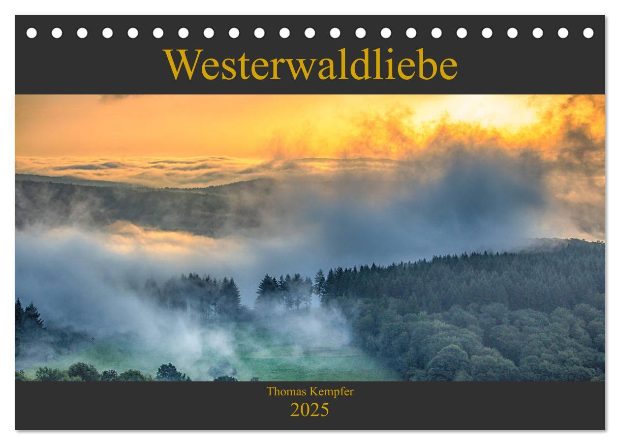 Cover: 9783435344680 | Westerwaldliebe (Tischkalender 2025 DIN A5 quer), CALVENDO...