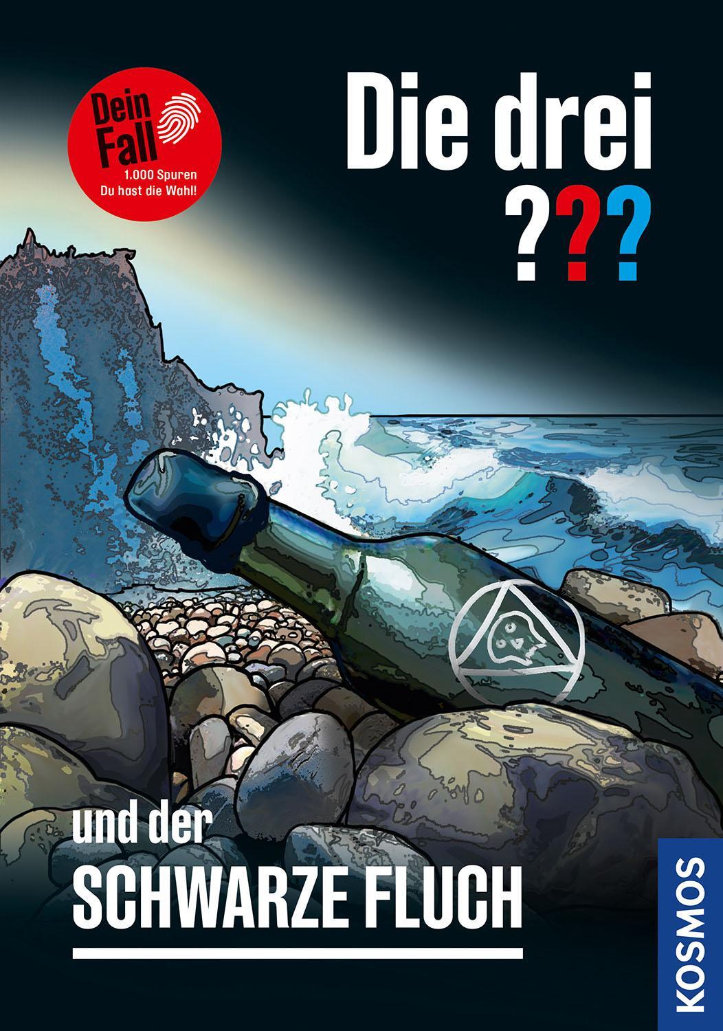 Cover: 9783440178508 | Die drei ??? und der schwarze Fluch | 1.000 Spuren. Du hast die Wahl!