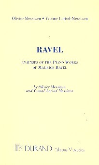 Cover: 9790044079650 | Analyses Of The Piano Works Of Maurice Ravel | Olivier Messiaen | Buch