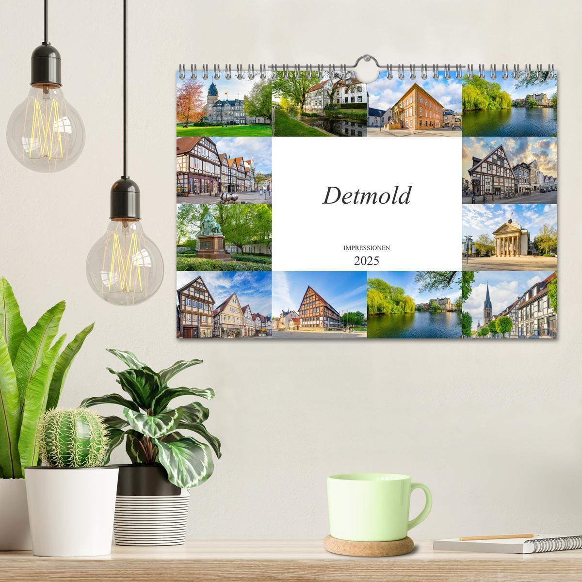 Bild: 9783435131136 | Detmold Impressionen (Wandkalender 2025 DIN A4 quer), CALVENDO...