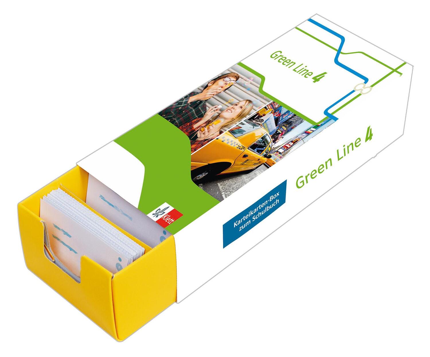 Cover: 9783129240434 | Vokabel-Lernbox zum Schulbuch. Green Line 4. G8. Klasse 8 | Weisshaar